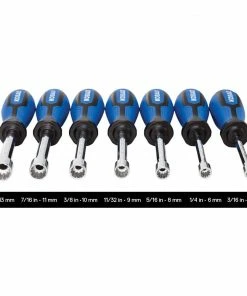 Kobalt Nut Driver Sets 7-Piece Metric and SAE Spline Nut Driver Set
