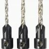 Kobalt Twist Drill Bits 3-Piece High-speed Steel Twist Drill Bit Set