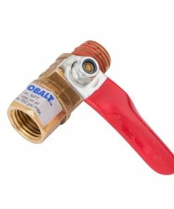 Kobalt Air Compressor Accessories NPT Mini Ball Valve 1/4-in