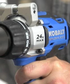 Kobalt Drills 24-volt Max 1/2-in Brushless Cordless Drill (1-Battery Included and Charger Included) -Household Tools Shop 05325398