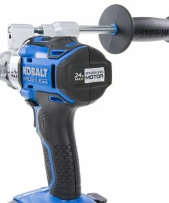 Kobalt Power Tool Combo Kits 2-Tool 24-Volt Max Brushless Power Tool Combo Kit with Soft Case (1-Battery Included and Charger Included) -Household Tools Shop 05395435