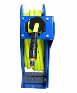 Kobalt Air Compressor Hoses 3/8-in 50-ft Poly Hybrid Air Hose with Retractable Hose Reel -Household Tools Shop 07744300