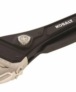 Kobalt Adjustable Wrenches Rapid adjust 8-in Steel and Plastic Adjustable Wrench
