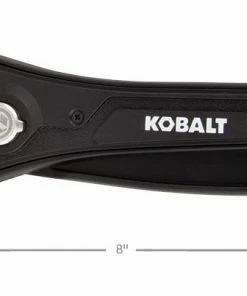 Kobalt Adjustable Wrenches Rapid adjust 8-in Steel and Plastic Adjustable Wrench -Household Tools Shop 07936898