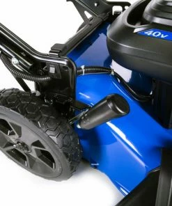 Kobalt Cordless Electric Push Lawn Mowers 40-Volt Max Brushless 20-in Push Cordless Electric Lawn Mower 5 Ah -Household Tools Shop 08063912