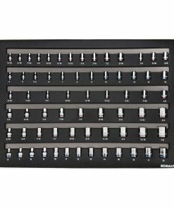 Kobalt Mechanics Tool Sets 300-Piece Standard (SAE) and Metric Combination Polished Chrome Mechanics Tool Set (1/4-in; 3/8-in) -Household Tools Shop 08236280