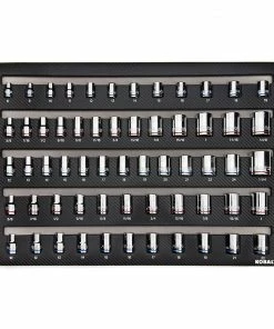 Kobalt Mechanics Tool Sets 300-Piece Standard (SAE) and Metric Combination Polished Chrome Mechanics Tool Set (1/4-in; 3/8-in) -Household Tools Shop 08277540