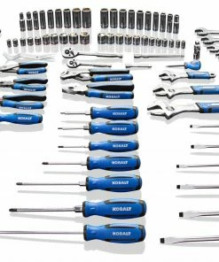 Kobalt Household Tool Sets 100-Piece Household Tool Set with Hard Case -Household Tools Shop 08332253 scaled