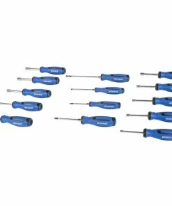 Kobalt Mechanics Tool Sets 189-Piece Standard (SAE) and Metric Combination Polished Chrome Mechanics Tool Set (1/4-in; 3/8-in) -Household Tools Shop 08482170