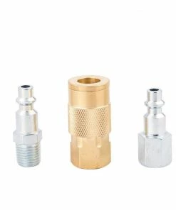 Kobalt Air Compressor Accessories NPT Coupler/Plug Kit 1/4-in Industrial -Household Tools Shop 08606886