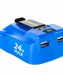 Kobalt Power Tool Batteries & Chargers 24-Volt Max Power Source Adapter -Household Tools Shop 08607933