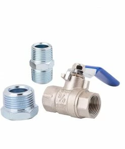 Kobalt Air Compressor Fittings NPT Shut Off Kit with 3/4-in Port 3/8-in -Household Tools Shop 08614833