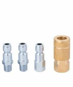 Kobalt Air Compressor Fittings 3/8-in Auto Coupler/Plug Kit -Household Tools Shop 08614888