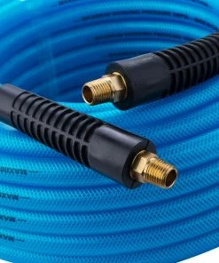 Kobalt Air Compressor Hoses 3/8-in Kink Free 50-ft Triple Hybrid Air Hose -Household Tools Shop 08617378