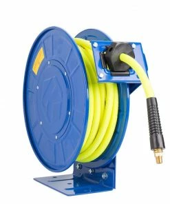 Kobalt Air Compressor Hoses 3/8-in 50-ft Poly Hybrid Air Hose with Retractable Hose Reel -Household Tools Shop 08617380