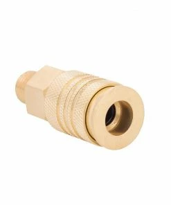 Kobalt Air Compressor Fittings Brass NPT Coupler (M) 1/4-in Universal -Household Tools Shop 08617397