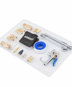 Kobalt Air Compressor Accessories 18-Piece Accessory Kit Ensemble 10 Kobalt Air Compressor Accessories 18-Piece Accessory Kit Ensemble -Household Tools Shop 08617410