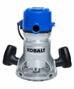 Kobalt Routers 1/4-in and 1/2-in-Amp Fixed Corded Router Table and (Tool Only) -Household Tools Shop 08623276