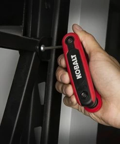 Kobalt Hex Keys & Torx Keys 9-key Standard (Sae) Folding Hex Key Set -Household Tools Shop 08703821