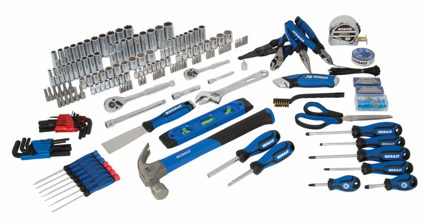 Kobalt Household Tool Sets 230-Piece Household Tool Set with Soft Case 2 Kobalt Household Tool Sets 230-Piece Household Tool Set with Soft Case - Image 2