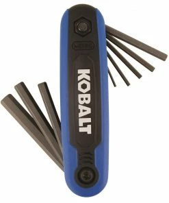 Kobalt Hex Keys & Torx Keys 8-key Metric Folding Hex Key Set -Household Tools Shop 08797817