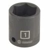 Kobalt Impact Sockets & Impact Socket Sets Standard (SAE) 1/2-in Drive 1-in 6-Point Impact Socket