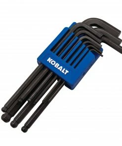 Kobalt Hex Keys & Torx Keys 22-key Standard (Sae) and Metric Combination Hex Key Set -Household Tools Shop 09258846 scaled
