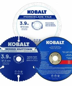Kobalt Circular Saw Blades 3-Pack 4-in Set High-speed Steel Circular Saw Blade Set
