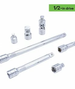 Kobalt Drive Tool & Socket Accessories 22-Piece 1/4-in, 3/8-in and 1/2-in drive tools Drive Accessory Set -Household Tools Shop 09616569