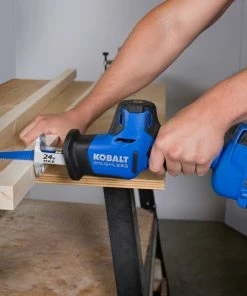 Kobalt Reciprocating Saws 24-volt Max Variable Speed Brushless Cordless Reciprocating Saw (Tool Only) -Household Tools Shop 09846411