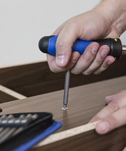 Kobalt Screwdriver Bits Furniture Assembly Set Steel Hex Shank Screwdriver Bit Set (33-Piece) -Household Tools Shop 099198875248 07674869