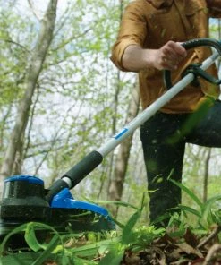 Kobalt Cordless Electric String Trimmers 24-Volt Max 12-in Straight Cordless String Trimmer (Battery Included) -Household Tools Shop 10088108