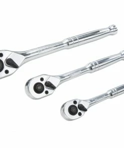 Kobalt Mechanics Tool Sets 154-Piece Standard (SAE) and Metric Combination Polished Chrome Mechanics Tool Set (1/4-in; 3/8-in) -Household Tools Shop 10182278 scaled