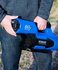 Kobalt Cordless Electric Leaf Blowers 80-volt Max 630-CFM Brushless Handheld Cordless Electric Leaf Blower (Tool Only) -Household Tools Shop 10216809