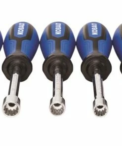 Kobalt Nut Driver Sets 7-Piece Metric and SAE Spline Nut Driver Set -Household Tools Shop 10281569