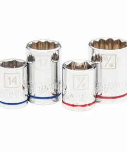 Kobalt Mechanics Tool Sets 64-Piece Standard (SAE) and Metric Combination Polished Chrome Mechanics Tool Set (1/4-in; 3/8-in; 1/2-in;) -Household Tools Shop 10409016