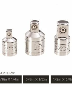 Kobalt Socket Adapters 3-Piece Socket Adapter Set -Household Tools Shop 10732694