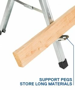 Kobalt Saw Horses 43-in W x 30-in H Steel Saw Horse (1100-lb Capacity) 15 Kobalt Saw Horses 43-in W x 30-in H Steel Saw Horse (1100-lb Capacity) -Household Tools Shop 11204115