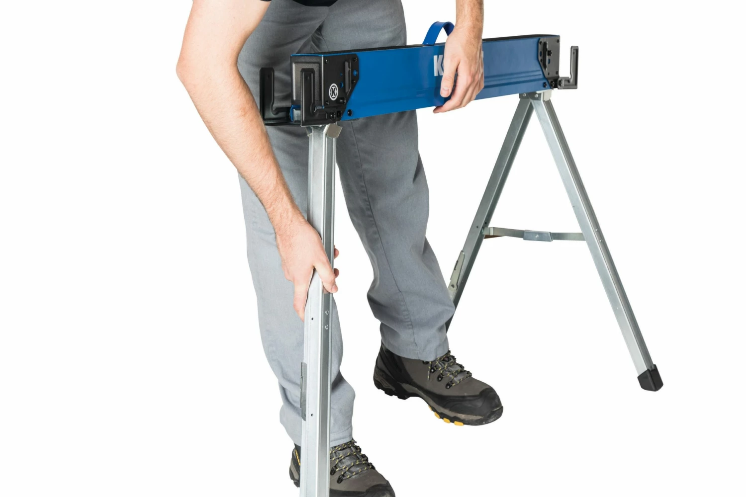 Kobalt Saw Horses 43-in W x 30-in H Steel Saw Horse (1100-lb Capacity) 9 Kobalt Saw Horses 43-in W x 30-in H Steel Saw Horse (1100-lb Capacity) - Image 9