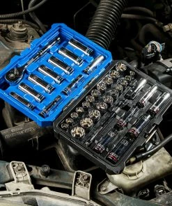 Kobalt Mechanics Tool Sets 40-Piece Standard (SAE) and Metric Combination Polished Chrome Mechanics Tool Set (3/8-in) -Household Tools Shop 11255120 scaled