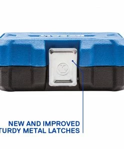 Kobalt Mechanics Tool Sets 40-Piece Standard (SAE) and Metric Combination Polished Chrome Mechanics Tool Set (3/8-in) -Household Tools Shop 11255126