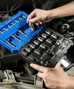 Kobalt Mechanics Tool Sets 30-Piece Standard (SAE) and Metric Combination Polished Chrome Mechanics Tool Set (3/8-in) -Household Tools Shop 11294854 scaled