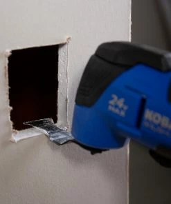 Kobalt Oscillating Tool Kits 18-Piece Brushless 24-volt Max Variable Speed Oscillating Multi-Tool Kit with Soft Case -Household Tools Shop 11384248