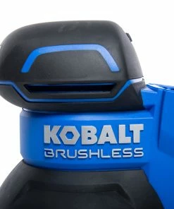Kobalt Power Sanders Brushless 24-Volt Brushless Cordless Random Orbital Sander with Dust Management -Household Tools Shop 11384620