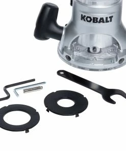 Kobalt Routers 1/4-in and 1/2-in-Amp Fixed Corded Router Table and (Tool Only) -Household Tools Shop 11386283