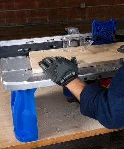 Kobalt Routers 1/4-in and 1/2-in-Amp Fixed Corded Router Table and (Tool Only) -Household Tools Shop 11386288