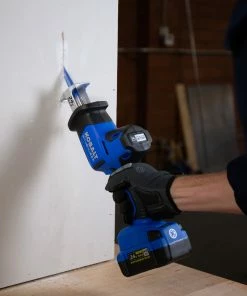 Kobalt Reciprocating Saws 24-volt Max Variable Speed Brushless Cordless Reciprocating Saw (Tool Only) -Household Tools Shop 11386341