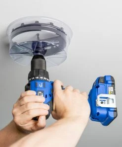 Kobalt Hole Saws & Kits 6-3/8-in Carbide-Grit Arbored Recessed Lighting Hole Saw -Household Tools Shop 11426305