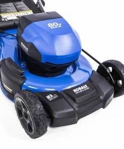 Kobalt Cordless Electric Push Lawn Mowers 80-Volt Max Brushless 21-in Push Cordless Electric Lawn Mower (Battery Not Included) -Household Tools Shop 11563113