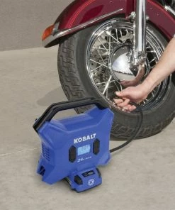 Kobalt Air Inflators Kobalt 24 Volt cordless high pressure inflator 24-Volt Lithium Ion (Li-Ion) Air Inflator (Power Source: Battery) 16 Kobalt Air Inflators Kobalt 24 Volt cordless high pressure inflator 24-Volt Lithium Ion (Li-Ion) Air Inflator (Power Source: Battery) -Household Tools Shop 11621571